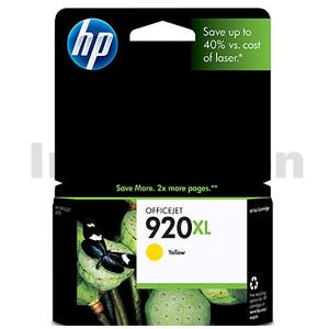 Genuine HP No.920XL (CD974AA) Yellow High Yield Ink Cartridge